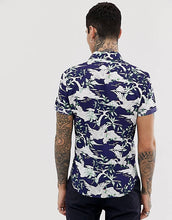 Load image into Gallery viewer, Devil&#39;s ADVOCATE Crane Print SS Shirt
