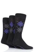 Load image into Gallery viewer, FARAH 3PR Luxury Argyle Socks

