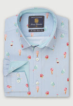 Load image into Gallery viewer, Ice Cream Seaside Print LS Shirt

