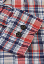 Load image into Gallery viewer, Check Washed Cotton &#39;Relaxed&#39; Look Shirt
