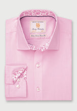 Load image into Gallery viewer, Plain Pink Business Casual Long Sleeve Shirt (4366FR)
