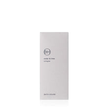 Load image into Gallery viewer, BATH HOUSE Cedar &amp; Lime Cologne
