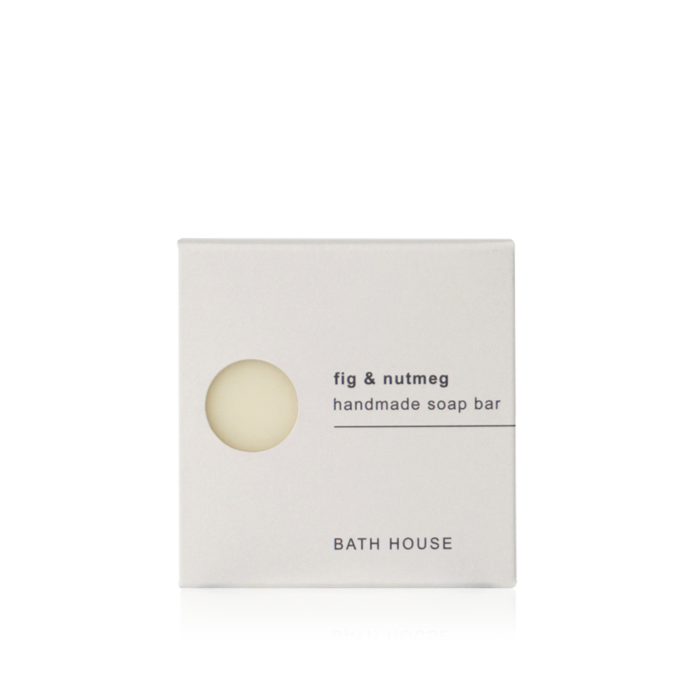 BATH HOUSE Fig & Nutmeg Soap Bar 100g