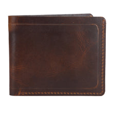 Load image into Gallery viewer, Leather Classic Card Wallet in Copper Brown (5991)
