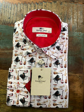 Load image into Gallery viewer, Claudio Lugli Musical Print Shirt
