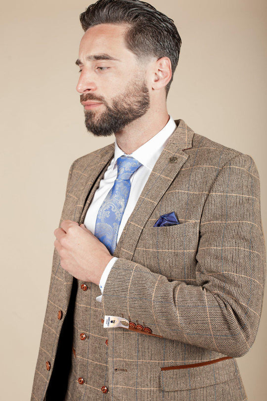Marc Darcy TED 3pc Tweed Suit