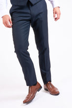 Load image into Gallery viewer, Marc Darcy Max 3PC Navy Suit
