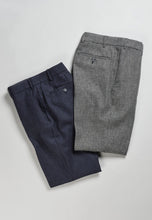 Load image into Gallery viewer, Argentina Plain Front Puppytooth Trouser
