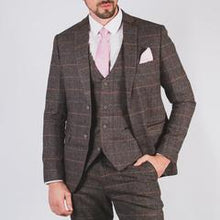 Load image into Gallery viewer, Leonard Silver Arthur Grey 3PC Suit
