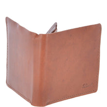 Load image into Gallery viewer, Leather Oily Hunter Wallet With ID And Coin Section Chestnut : 1884
