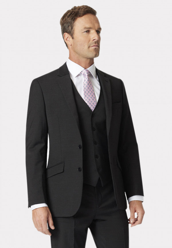Avalino Charcoal Suit Jacket