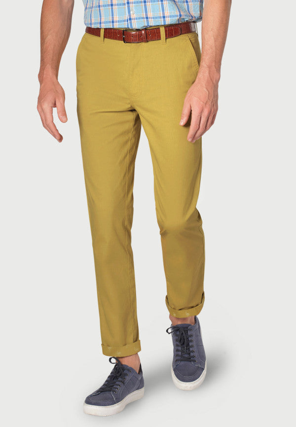 Barrington Garment Washed Classic Fit Chinos