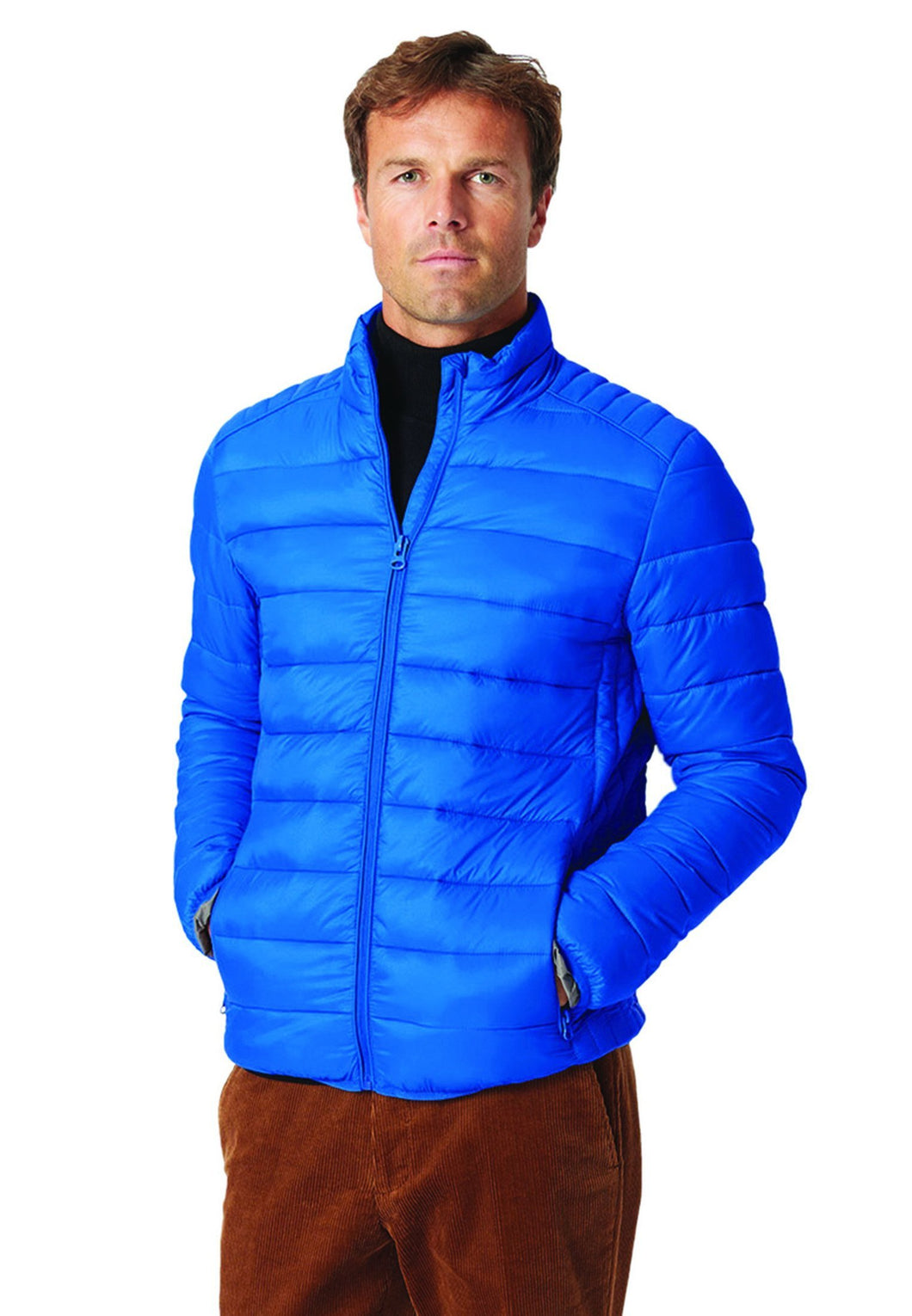 Quilted Casual Baffle Jacket