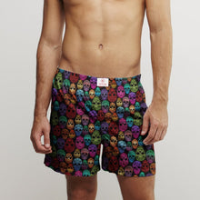 Load image into Gallery viewer, CLAUDIO LUGLI Printed Skull Boxer Shorts
