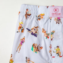 Load image into Gallery viewer, CLAUDIO LUGLI Printed Pin Up Boxer Shorts
