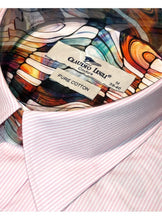 Load image into Gallery viewer, Claudio Lugli Pink Stripe Shirt (CP6698)
