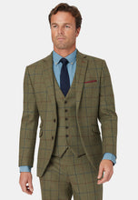 Load image into Gallery viewer, Haincliffe Tweed Green Suit Jacket

