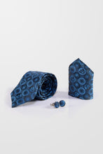 Load image into Gallery viewer, Marc Darcy Bubbles Tie &amp; Cufflink Set
