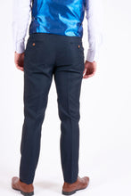Load image into Gallery viewer, Marc Darcy Max 3PC Navy Suit
