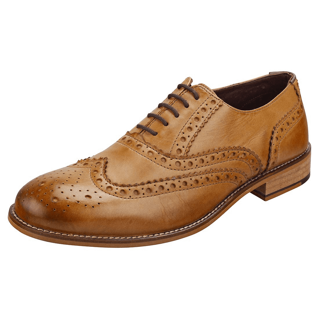 GATSBY Shoe by London Brogues TAN – The Black Bicycle