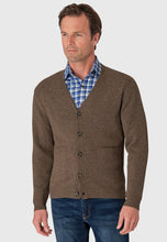 Load image into Gallery viewer, TATHAM Lambswool 7 Gauge Button Through Cardigan
