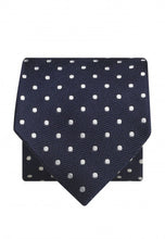 Load image into Gallery viewer, Silk Tie with Spot Design
