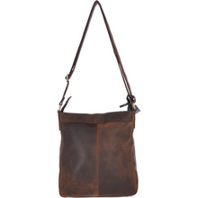 Load image into Gallery viewer, Vintage Hunter Leather Travel Bag Brown : Doug
